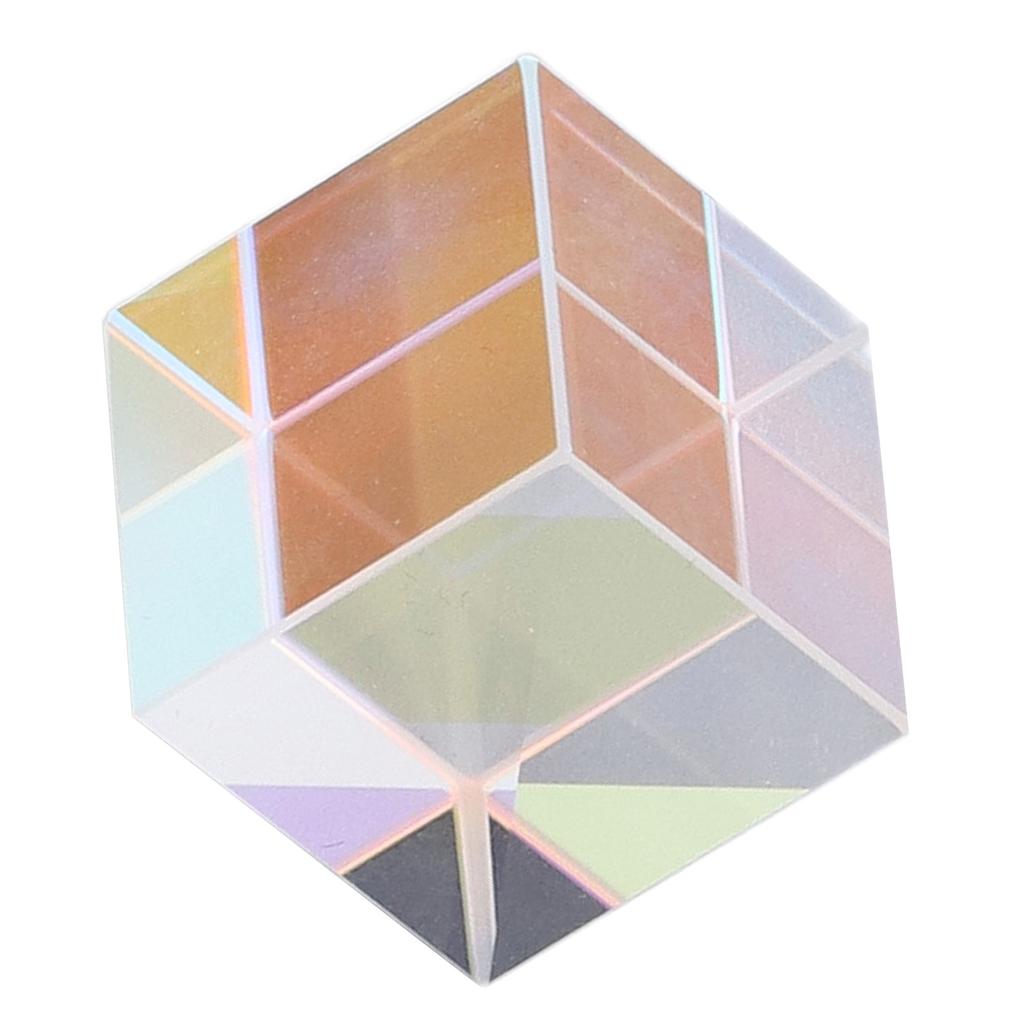 Dichroic   Prism Colorful Glass   Prism for Physics Teaching Research Decoration Art Education