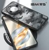 (Comes with wrist strap)IBMRS for Honor X60 Case (Military Drop Protection)Shockproof Matte Translucent Phone Case, Camo Black