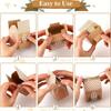 10 шт. Рождественская коробка конфет Подарочный пакет из крафт-бумаги Украшение для вечеринки Украшение для рождественской елки Подарочная коробка для конфет