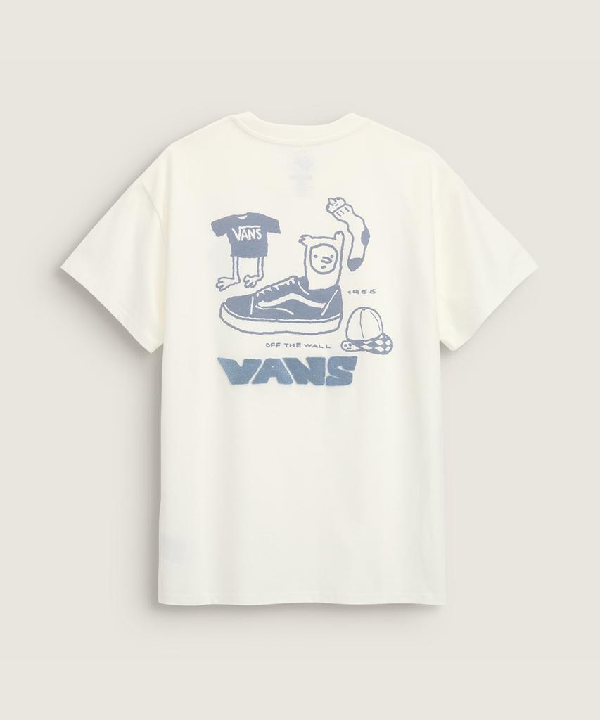 VANS Shoes Short Sleeve T-Shirt - Marshmallow / Vn000Tkgfs81