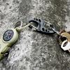 5PCS/10PCS Camping Plastic Steel Portable Dual Buckle Climbing Hook S-Type Carabiner Keychain