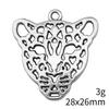2025 Trend Charms Bulk Tiger Lion Wolf Charms Подвеска Сувенирная подвеска для творчества