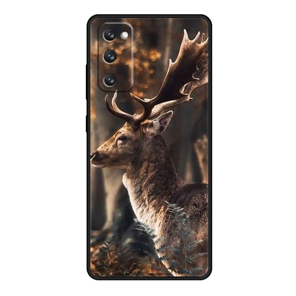 Чехол Камуфляж Охота на Оленей Для Samsung S20 FE 2022 S8 S10e S10 S22 Ultra 5G S7 S21 Plus S9 Funda