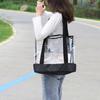 New Transparent Jelly Bag Trendy PVC Ladies Bag Shoulder Bag