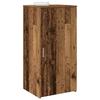 VidaXL Storage Cabinet Old Wood 50x45x103.5 Cm Engineered Wood, Cabinet, Office Cabinet, Anti-Tip Cabinet, 859049