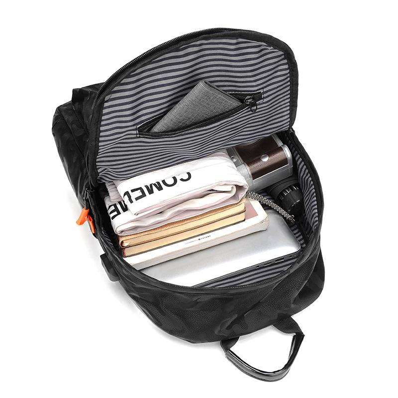 Новый унисекс однотонный водонепроницаемый и дышащий деловой модный повседневный универсальный рюкзак для повседневного использования