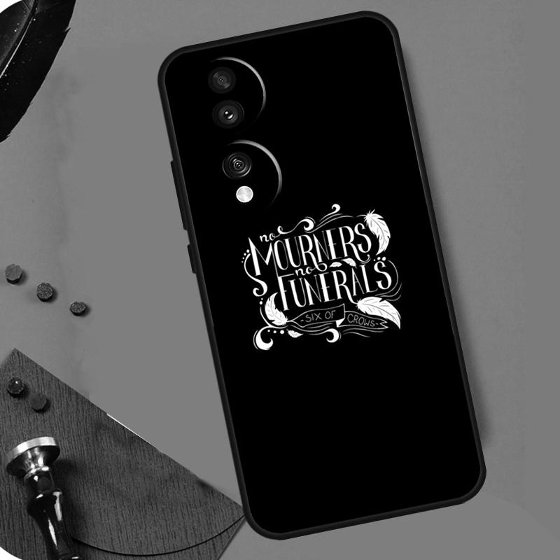 Цитаты из «Шестерки воронов» для чехла Honor X8a X9a X6a X7a X6 X7 X8 X9 X8b X9b Honor Magic 6 Pro 50 70 90 Magic 5 Lite