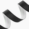 Perforated silicone bicycle handlebar tape - black