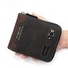 Large Capacity Men's Short Wallet Multi-position Card Holder Durable PU Leather Coin Purse  Male