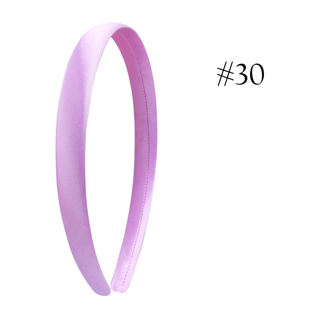 1,5 см Однотонные повязки на голову Сатиновая повязка для рукоделия Сделай сам Повязка для волос Красочные сатиновые повязки на голову для девочек и женщин