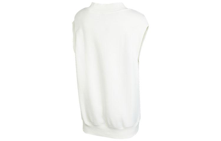 Nike Tank Tops Women's White V Neck Moderate Straight Fit DQ6760-133