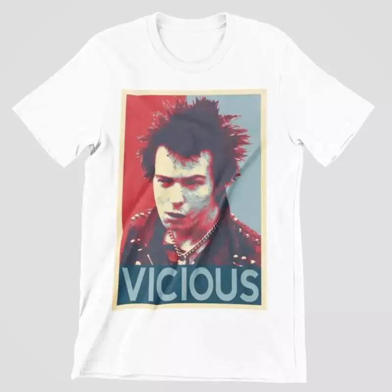 Sid Vicious T Shirt Retro Cool Funny 80s 90s UK