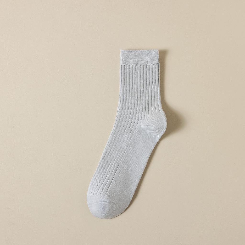 5/10 пар мужских хлопковых носков, удлиненные и утолщенные, теплые, дышащие и впитывающие пот носки