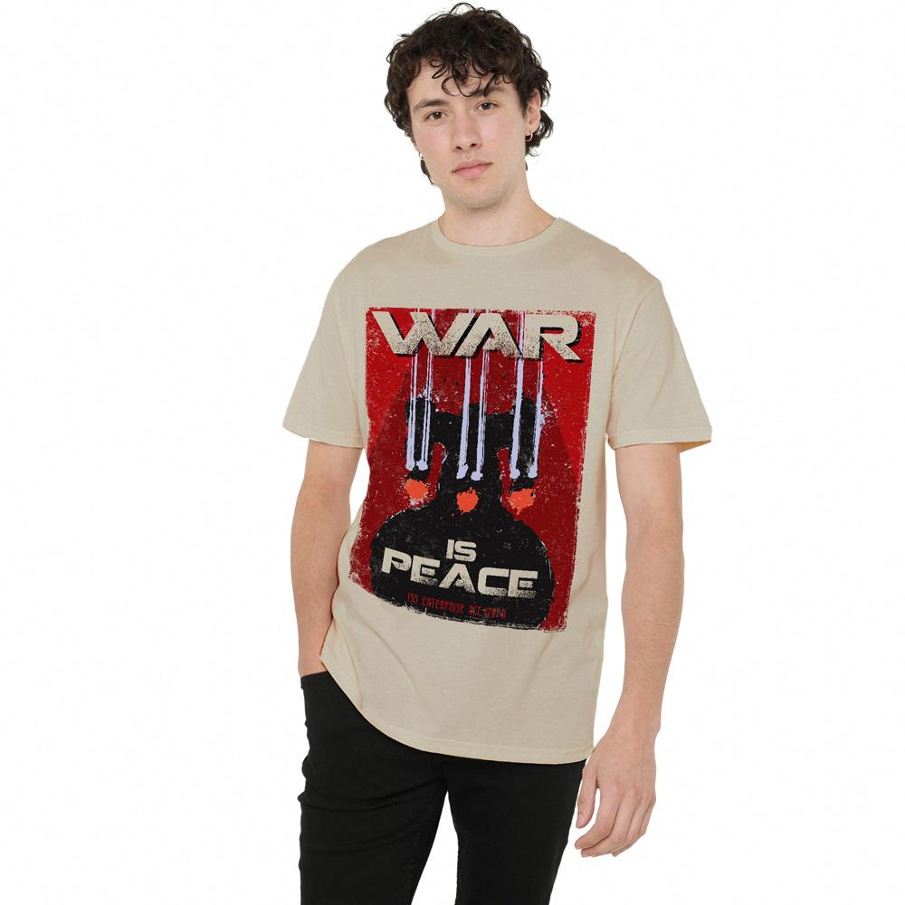Star Trek Mens War is Peace T-Shirt