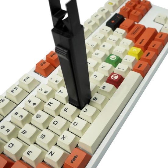 Съемник клавишных колпачков, удобная ручка, экстрактор клавишных колпачков, эффективный механический инструмент для удаления клавиш, аксессуар для клавиатуры