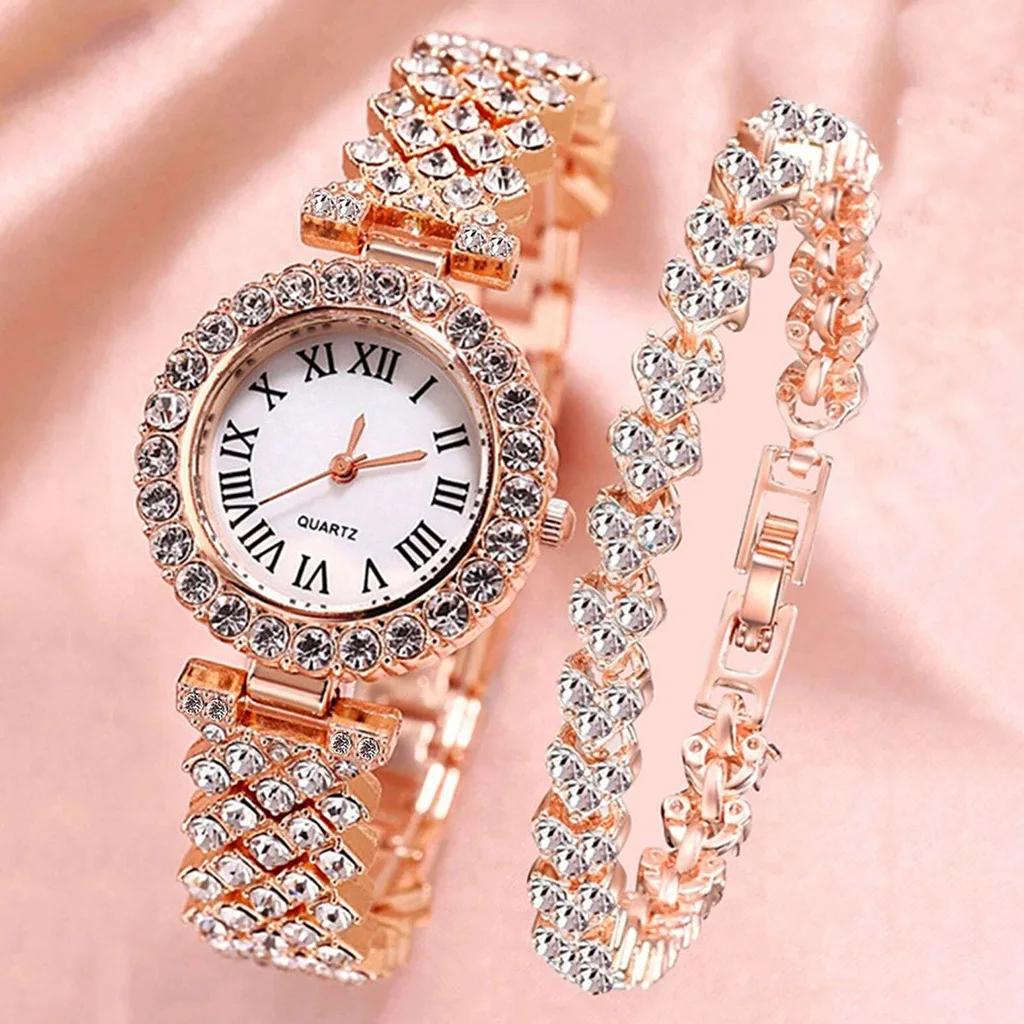 Watch for Women Watches 2025 Best Selling Products Luxury Watch Luxury Brand Reloj Mujer Watch Bracelet Set Diamond Steel Band
