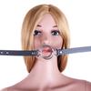 Aisle Adult Erotic Double Set Metal Gag with Round Mouth Plug for Women