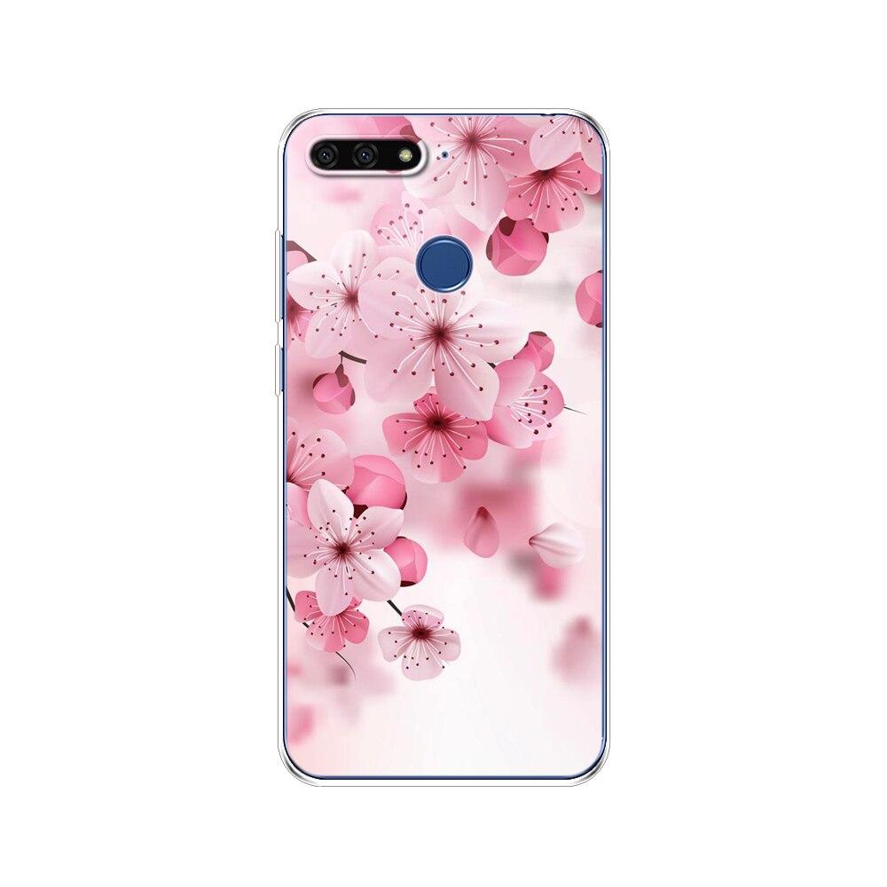 Для Huawei Honor 7C 5,7 дюймов чехол мягкий силиконовый чехол из ТПУ милый защитный чехол для телефона для Huawei Honor 7c Aum-L41 сумки