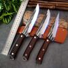 Kitchen Knives Stainless Steel Slicing Knife Cleaver Meat Vegetable Bone Boning Knives Cooking Cutter Wood Handle Chef Knife