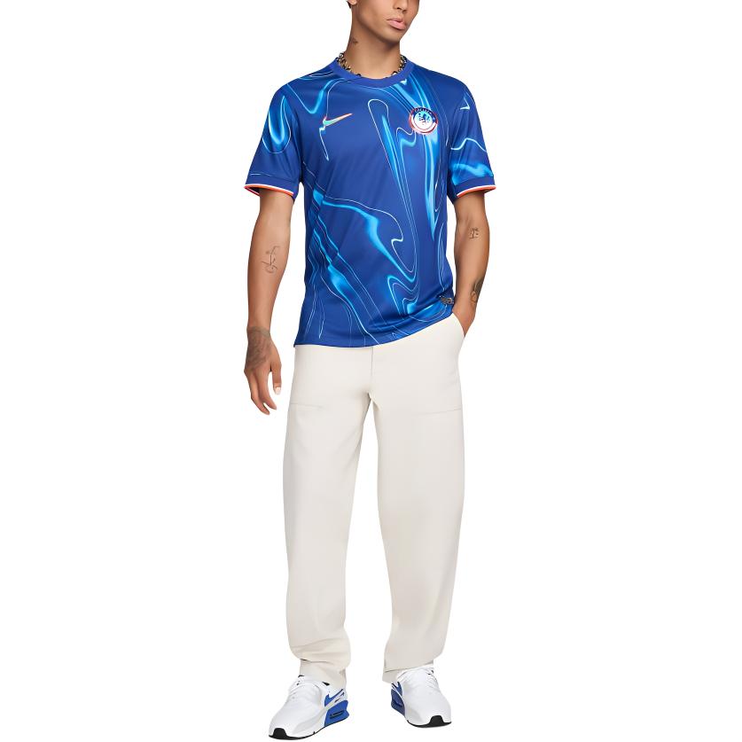 Nike Футбольная форма Челси 2024/25 Стадион Домашняя Мужская Nike Dri FIT Реплика FN8779-496