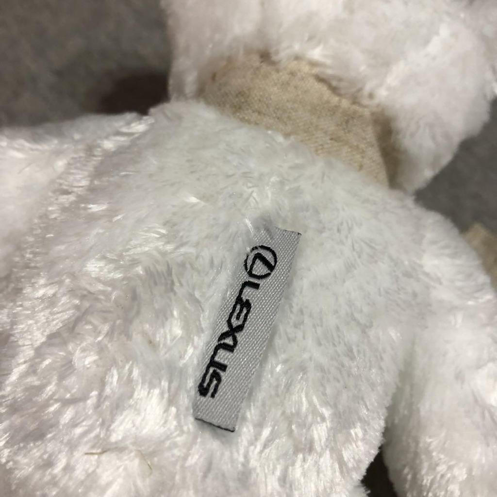 [USED] LEXUS 19th Anniversary Mini Teddy Bear (Not for sale)