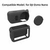 1 Set Lens Cap Silicone Case Camera Body Protector Soft Shell for DJI Osmo Nano Accessories