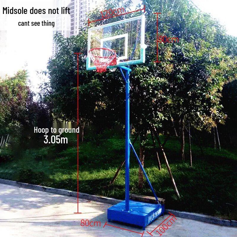 Adjustable Portable Outdoor Basketball Hoop