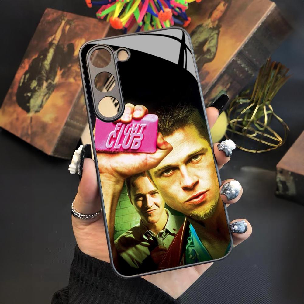Чехол для телефона из фильма «Бойцовский клуб» для Samsung Galaxy S26 S25 S24 S23 S22 S20 S21 Ultra Plus Fe Цветной Серебристый Чехол