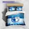 Custom Name 1. FC Magdeburg Bedding,Quilt Set Quilt Cover Pillowcase Home Birthday Gift(1 * duvet cover + 2 * pillowcase, without core) -HE1