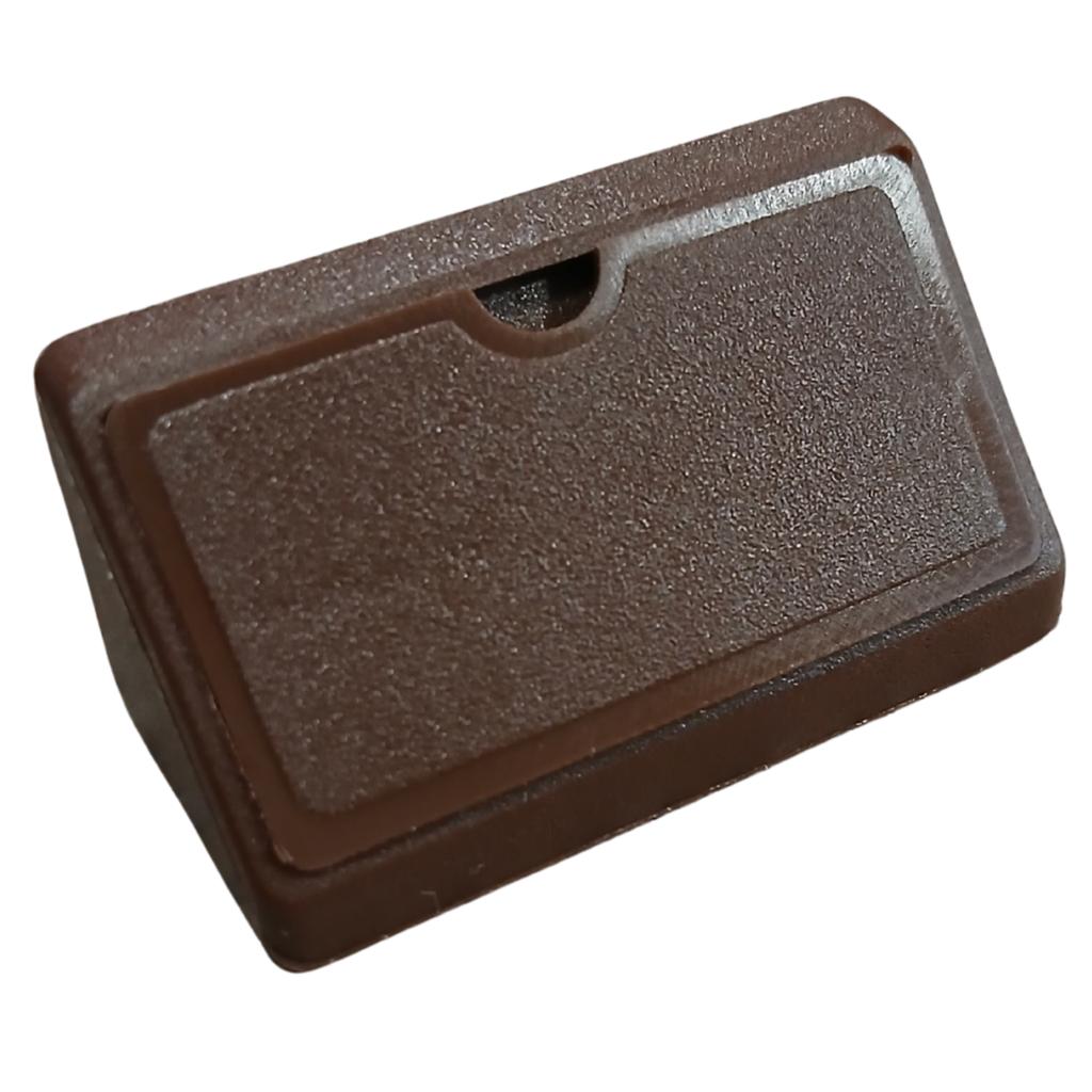 Furniture angle bracket 43x20x20 komandorek bracket with flap BROWN WALNUT (13) 100pcs