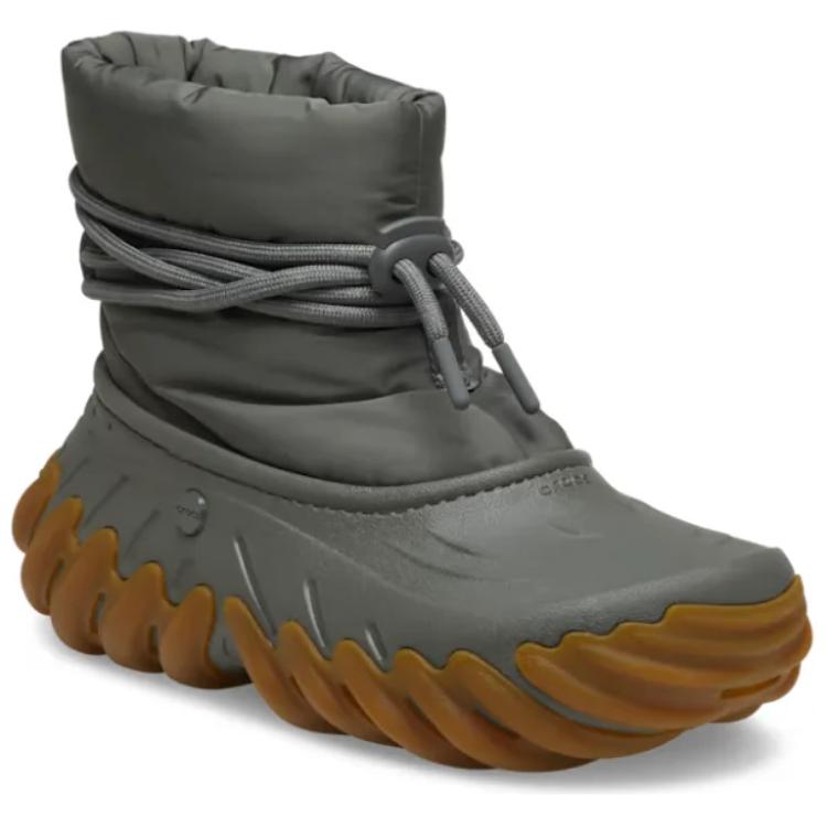 Crocs Удобные классические ботильоны унисекс темно-оливковые