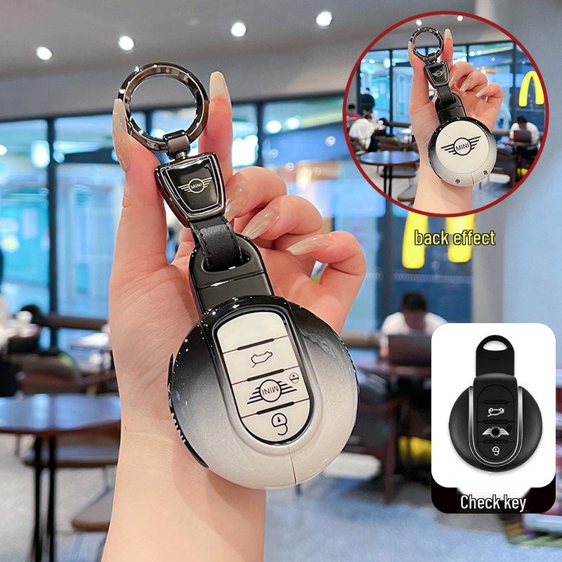 BMW Mini Key Protective Cover with Metal Buckle for Countryman/Cooper One