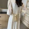 Mobile Phone Bag Women's Small Bag Woven Satchel Shoulder Crossbody Seaside Vacation Beach Niche Straw Bag