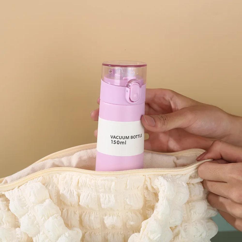 Мини-бутылка для воды 150/250 мл, вакуумная чашка из нержавеющей стали, портативная изолированная бутылка для путешествий