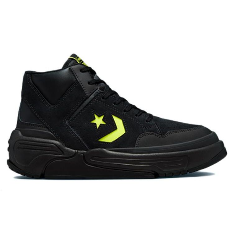 Converse Кроссовки унисекс Weapon CX Mid Monster Clash, черные, желтые, A03230C