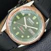 VINTAGE ORIENT AUTOMATIC 46941 JAPAN MENS GREEN COLOR DIAL WATCH A700700-5 R204-a700700