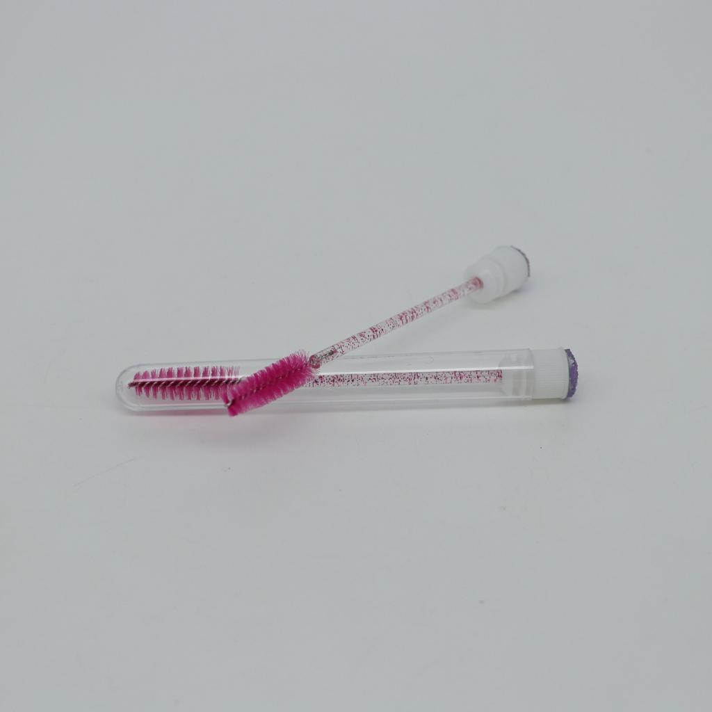 New Style Eyelash Extension Cleaning Brush Disposable Eyelash Brush Holder Eye Lash Brushes Mascara Wands Tubes