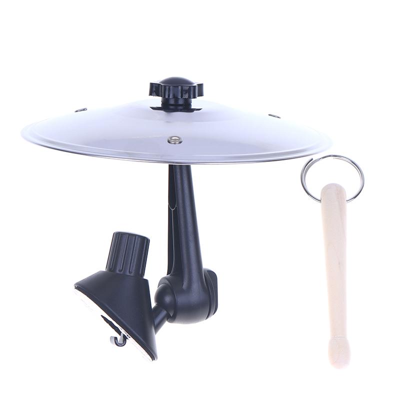 Музыкальная тарелка Крэш тарелка из сплава Крэш тарелка для барабанов Вентиляционное отверстие барабана Мини-барабан Легко установить Клипса Мини для вентиляционного отверстия