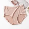 2025 Women's High-Waisted Seamless Breathable Mulberry Silk Knit Briefs