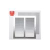 Grille Avec Toile Moustiquaire Aluminium 0.6 Couleur Naturelle 250x250mm (g)