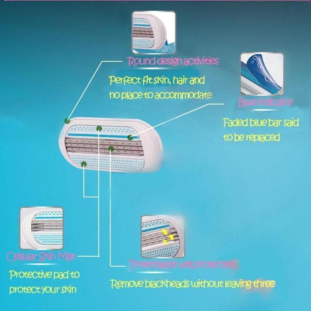 1 шт./2 шт./3 шт./4 шт./5 шт./10 шт./20 шт. сменная бритва для удаления волос, инструменты для красоты, картриджи для бритвы Venus, лезвие для бритвы