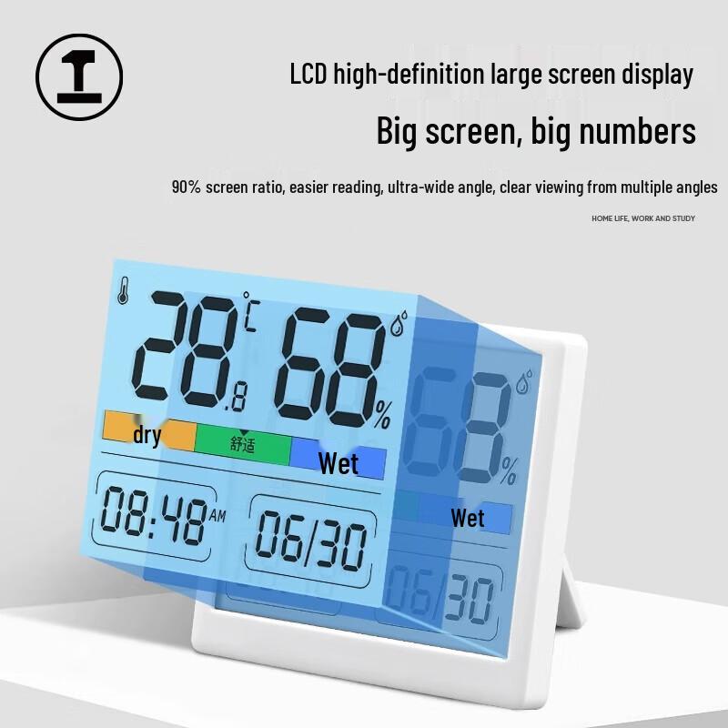 Smart Digital Indoor Temperature and Humidity Monitor (CN version)