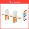 Kindergarten Students Wooden Assembled Cable-stayed Bridge Handmade Kit Cognitive Educational Toy Wholesale