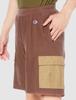 Полуфлисовый карго Reverse Weave Cargo L [Champion] шорты, брюки, спортивные штаны, брюки, карман 9,4 унции, (р) Шорты, C3-T510, Мужские, Коричневый,