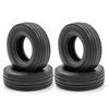 RC Crawler Rubber Tires RC Car Tires 4pcs Replacement for 1/14 Tamiya Tractor