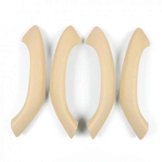 1 Set Beige ABS Car Door Handle Outside Cover Replacement For BWM X1 X2 2018-21