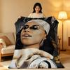 Музыкальная A-Aaliyah Плотное короткое плюшевое одеяло Мягкое, приятное для кожи, для дивана, для сна, в комнате с кондиционером