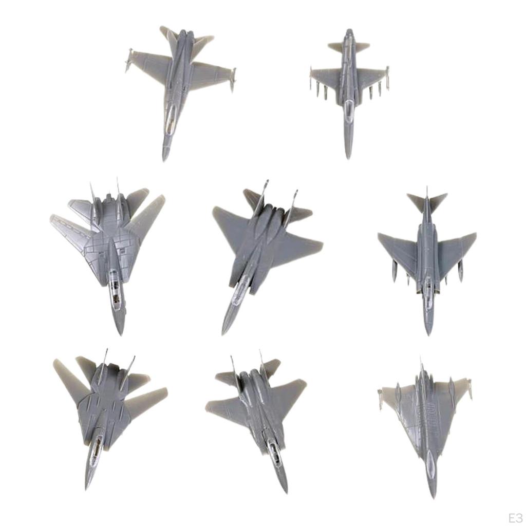 1/144 4D Сборные Модели Истребителей, Пазлы-Игрушки, Наборы Самолетов, Авиационные Игрушки, Обучающие