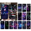 Чехол для телефона Для iphone 17 Pro Max 17 Pro Air 16 15 14 13 Pro Max 15 16 Pro 15Plus Неоновые ночные вайбы городской улицы