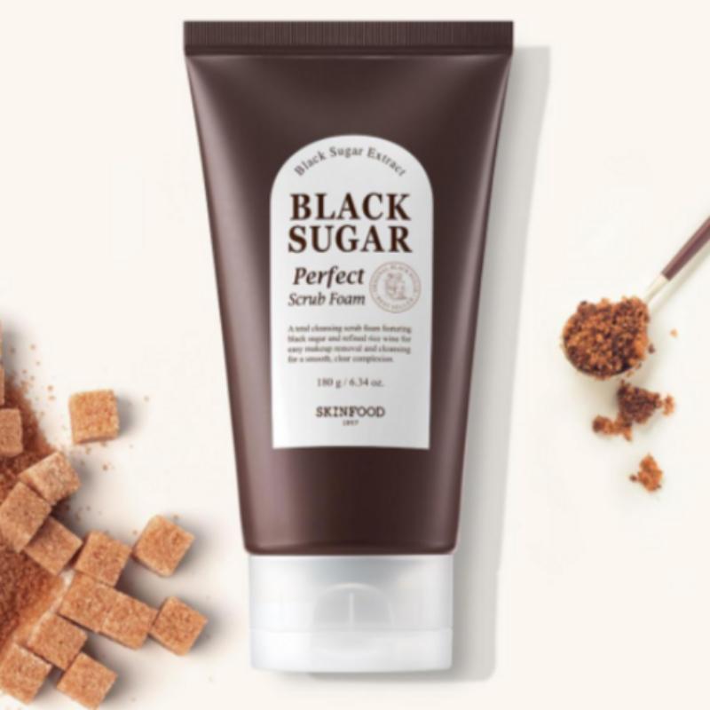 Skin Food Black Sugar Perfect Скраб-пена 180 г